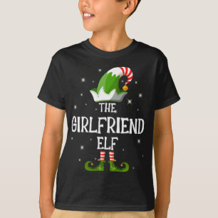 Camiseta Navidades casados con la familia Girlfriend Elf