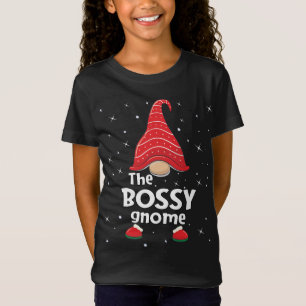 Camiseta Navidades casados de la familia Bossy Gnome Gracio