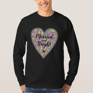 Camiseta Navidades casados y brillantes