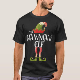 Camiseta navidades caseros de la familia mawmaw elf