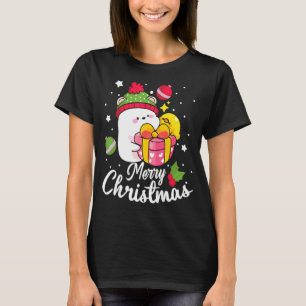 Camiseta Navidades Cat Merry Fiesta navideño Santa Christma