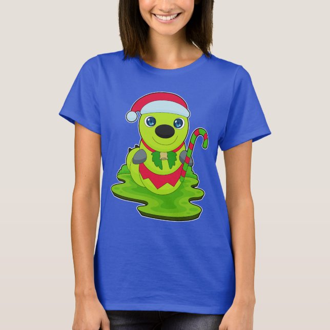 Camiseta Navidades Caterpillar Candy (Anverso)