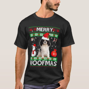 Camiseta Navidades Cavalier King Charles Spaniel Woofmas