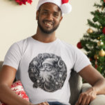 Camiseta Navidades celestes<br><div class="desc">Este diseño fue creado a través del arte digital. Puede cambiar el estilo de esta camisa eligiendo Más > bajo la opción de estilo. Se puede personalizar en el área de proporcionar o personalizar eligiendo la opción de hacer clic en el personalizar y cambiando el nombre, las iniciales o las...</div>