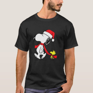 Camiseta navidades charlie 2019 sinuoso marrón wodstock nat