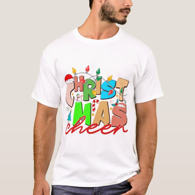 Camiseta Navidades Cheer (Anverso)