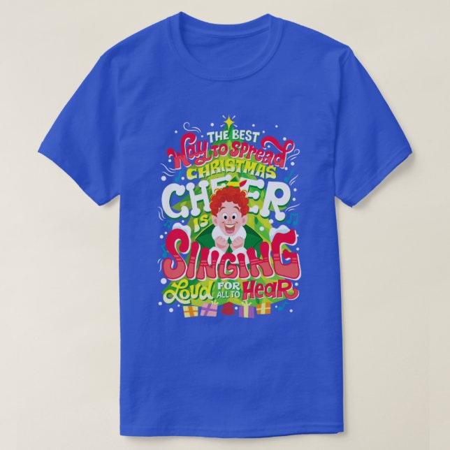 Camiseta Navidades Cheer (Diseño del anverso)