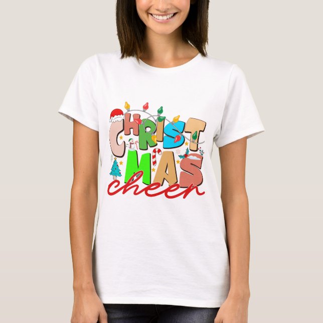 Camiseta Navidades Cheer (Anverso)