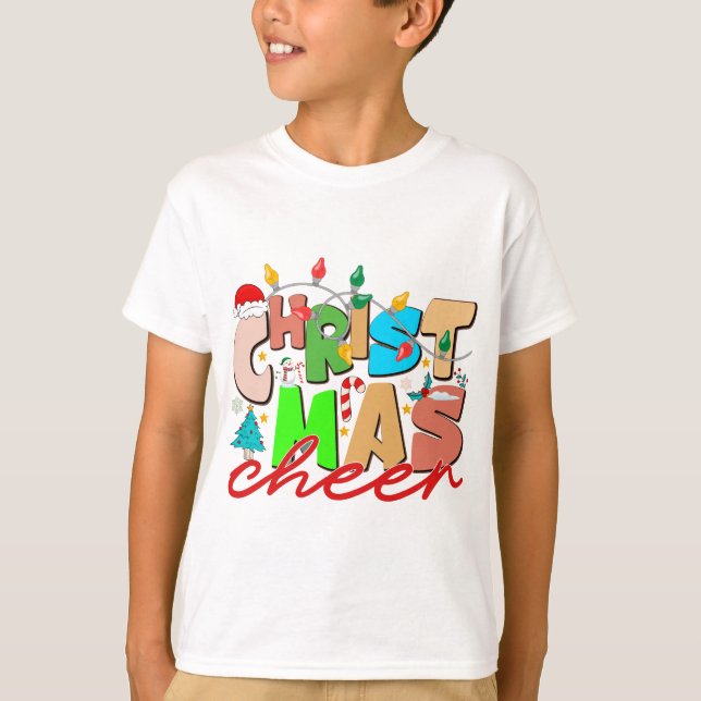 Camiseta Navidades Cheer (Anverso)