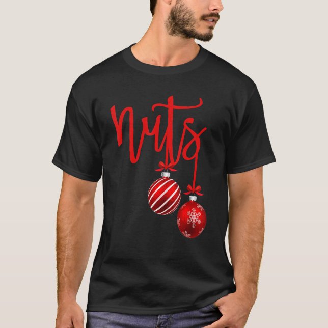 Camiseta Navidades Chest Nuts Navidades Pareja Sr. y Sra. L (Anverso)