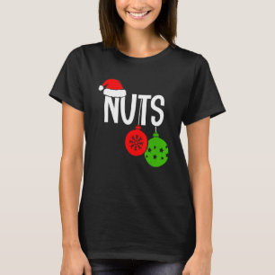 Camiseta Navidades Chest Nuts Navidades Pareja Sr. y Sra. L