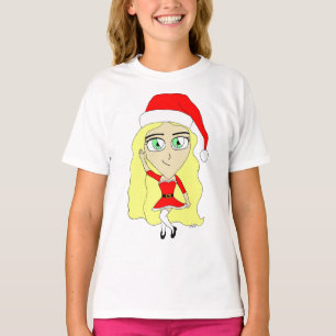 Camiseta Navidades chibi