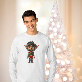Camiseta Navidades Chicas callados Elf Men's Tee