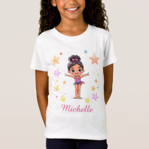 Camiseta Navidades Chicas de gimnastas digitales personaliz
