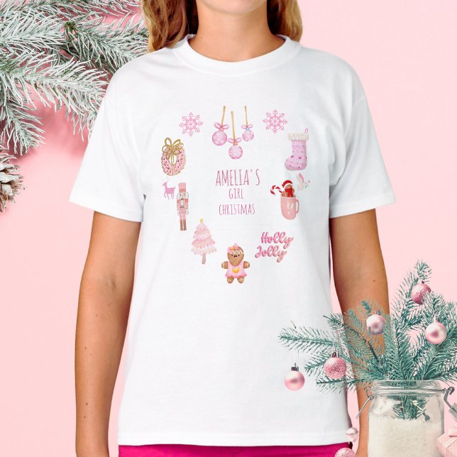 Camiseta Navidades chicas Garabatos del corazón de los caza (Subido por el creador)