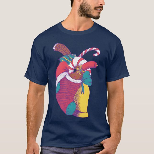 Camiseta Navidades Chico del corazón (Anverso)