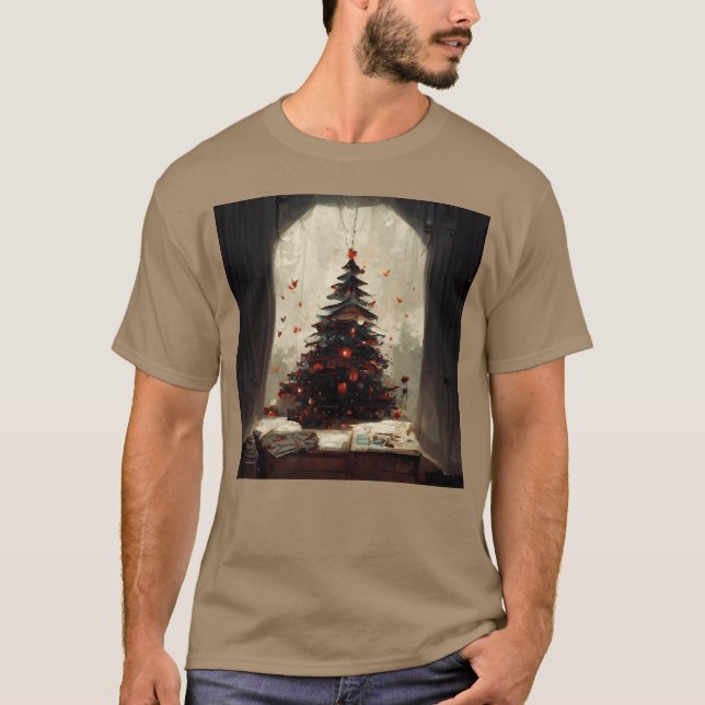 Camiseta Navidades chicos amigos graciosos (Anverso)