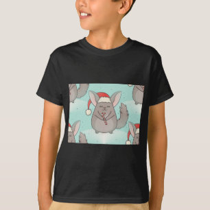 Camiseta navidades chinchillas