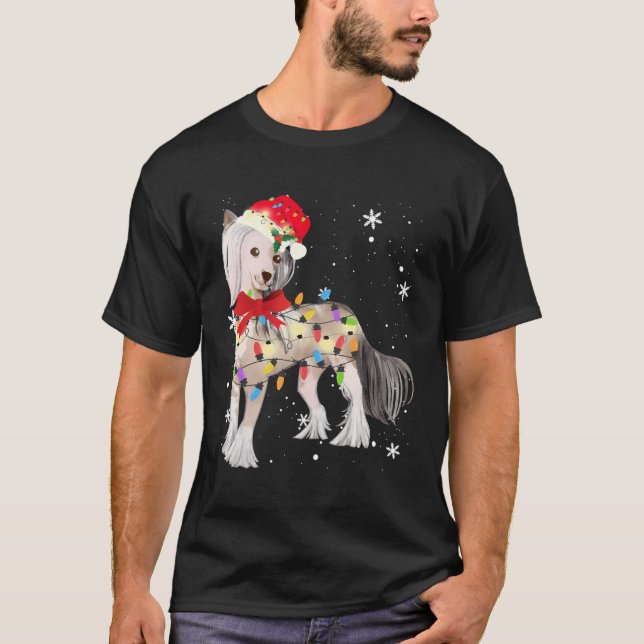 Camiseta Navidades chinos de perro callejero encienden Navi (Anverso)