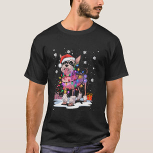 Camiseta Navidades chinos de perros detenidos encienden nav