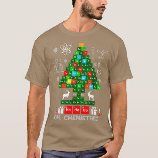 Camiseta Navidades científicos Oh Química de Árbol Químico