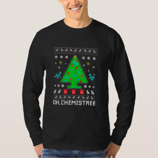 Camiseta Navidades científicos Oh Química de Árbol Químico