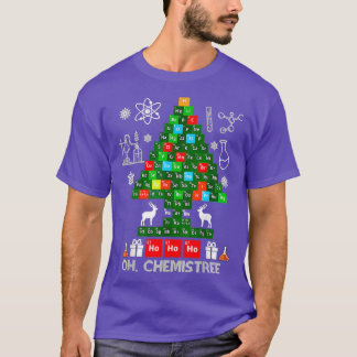 Camiseta Navidades científicos Oh Químico Árbol Químico Che