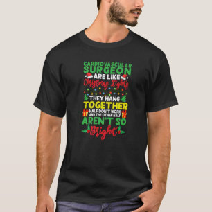 Camiseta Navidades Cirujanos cardiovasculares ligeros Navid