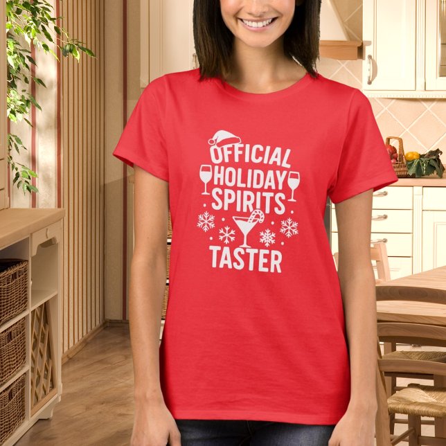 Camiseta Navidades citan graciosos espíritus fiestas degust (Subido por el creador)