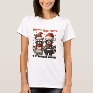 Camiseta Navidades clásicos Raccoons