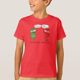 Camiseta Navidades cocinando especias divertidas para el ch