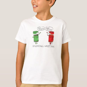 Camiseta Navidades cocinando especias divertidas para el ch