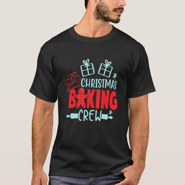 Camiseta Navidades Cocinas de Navidad de Crew (Anverso)