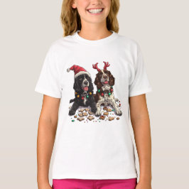 Camiseta Navidades Cocker Spaniel Dogs