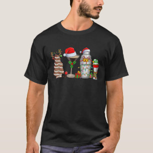 Camiseta Navidades Cocktail Espresso Martini Fiesta de bebi