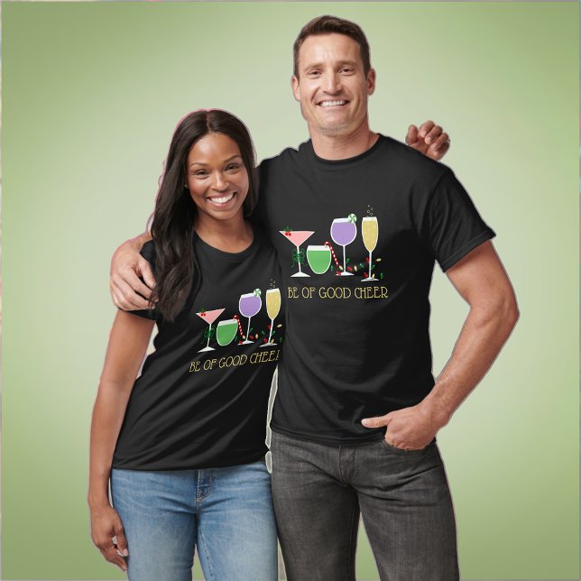 Camiseta Navidades Cócteles De Buena Salud (Subido por el creador)