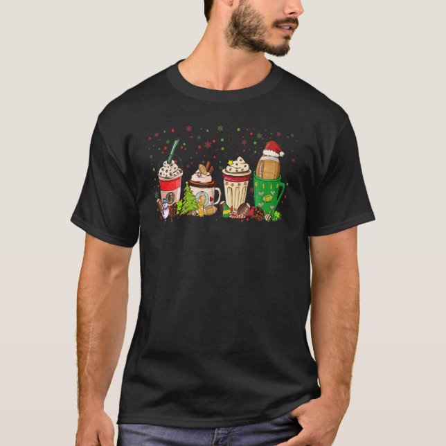 Camiseta Navidades Coffee Football Game Day Bebe café Lo (Anverso)