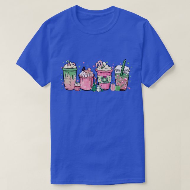 Camiseta Navidades Coffee Mugs Ice Cream (Diseño del anverso)