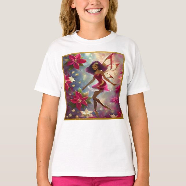 Camiseta Navidades Colección de hadas Plum Tint Pelo Natura (Anverso)