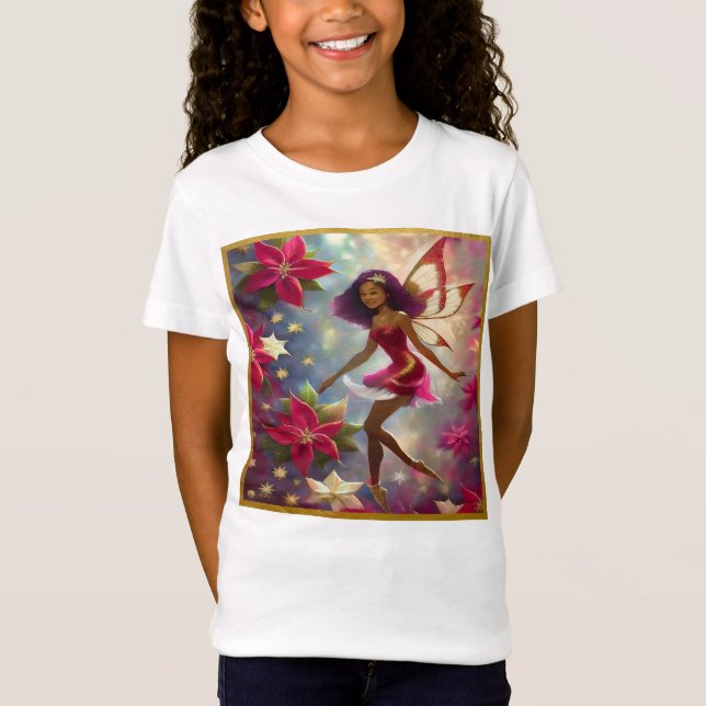 Camiseta Navidades Colección de hadas Plum Tint Pelo Natura (Anverso)