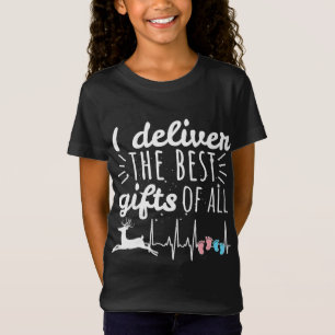 Camiseta Navidades Comadrona Doula Trabajadora Enfermera Fe