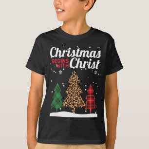 Camiseta Navidades Comienza Con Cristo Tocado De Búfalo Jag