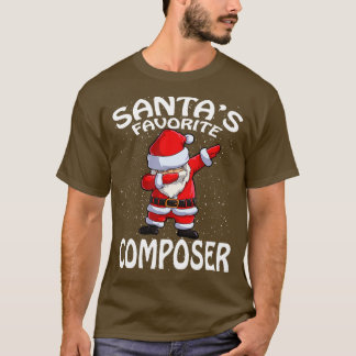 Camiseta Navidades Compositores Favoritos de Santas