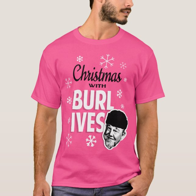 Camiseta Navidades Con Burl Ives (Anverso)