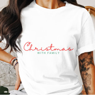 Camiseta Navidades con familia