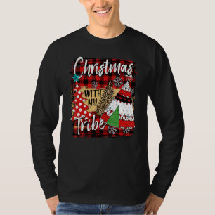 Camiseta Navidades Con La Familia De Camping De Mi Tribu Qu