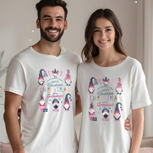 Camiseta Navidades Con La Reunión De Navidades Familiares D