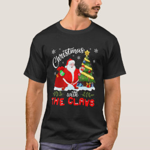 Camiseta Navidades Con Las Garras De Santa Beben Cuchillas
