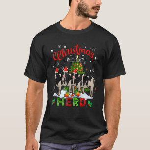 Camiseta Navidades Con Mi Heredero Tres Vacas Granjero X M