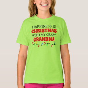 Camiseta Navidades con mi loca abuela